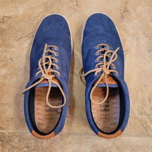 Sperry Striper Plushwave Sneaker Blue Size 11.5 CVO